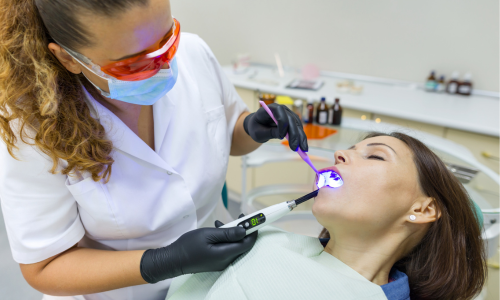 IV sedation (intravenous sedation) is a type of sedation used to relax patients during a dental procedure.